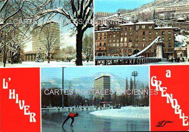 Cartes postales anciennes > CARTES POSTALES > carte postale ancienne > cartes-postales-ancienne.com Auvergne rhone alpes Isere Grenoble