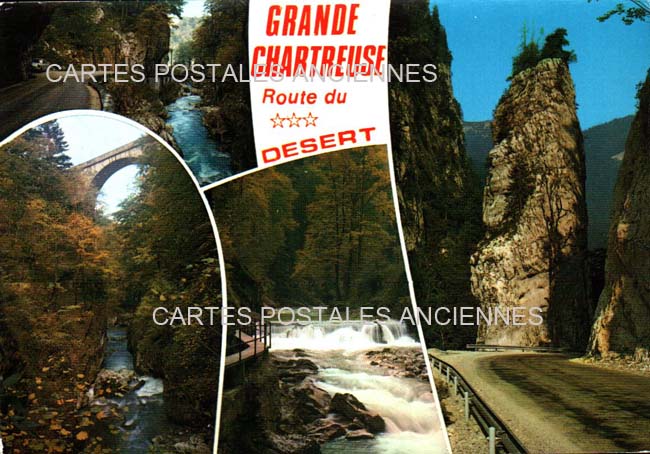 Cartes postales anciennes > CARTES POSTALES > carte postale ancienne > cartes-postales-ancienne.com Auvergne rhone alpes Isere Saint Pierre De Chartreuse