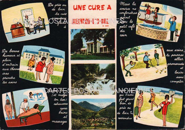 Cartes postales anciennes > CARTES POSTALES > carte postale ancienne > cartes-postales-ancienne.com Auvergne rhone alpes Isere Allevard