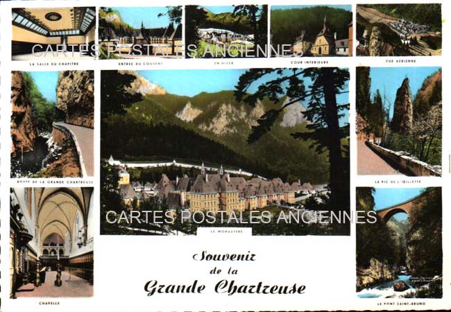 Cartes postales anciennes > CARTES POSTALES > carte postale ancienne > cartes-postales-ancienne.com Auvergne rhone alpes Isere Saint Pierre De Chartreuse