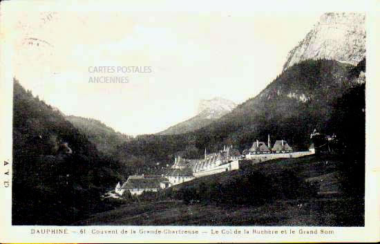 Cartes postales anciennes > CARTES POSTALES > carte postale ancienne > cartes-postales-ancienne.com Auvergne rhone alpes Isere Saint Pierre De Chartreuse