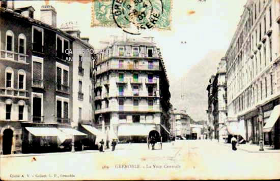 Cartes postales anciennes > CARTES POSTALES > carte postale ancienne > cartes-postales-ancienne.com Auvergne rhone alpes Isere Grenoble