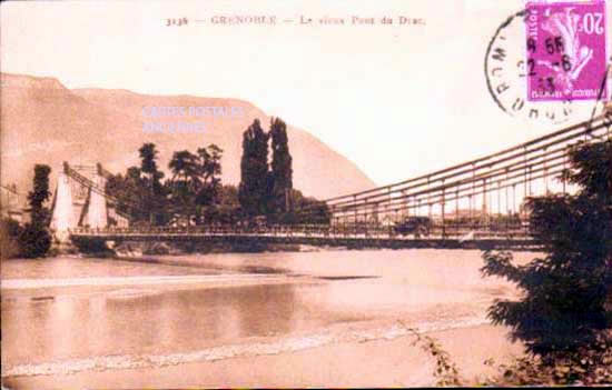 Cartes postales anciennes > CARTES POSTALES > carte postale ancienne > cartes-postales-ancienne.com Auvergne rhone alpes Isere Grenoble