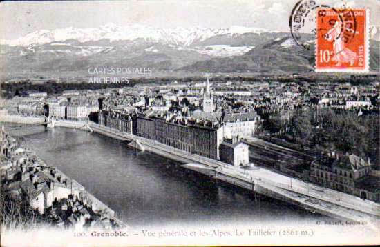 Cartes postales anciennes > CARTES POSTALES > carte postale ancienne > cartes-postales-ancienne.com Auvergne rhone alpes Isere Grenoble