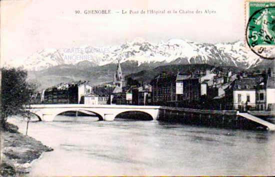 Cartes postales anciennes > CARTES POSTALES > carte postale ancienne > cartes-postales-ancienne.com Auvergne rhone alpes Isere Grenoble