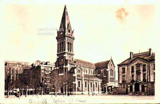 Cartes postales anciennes > CARTES POSTALES > carte postale ancienne > cartes-postales-ancienne.com Auvergne rhone alpes Isere Grenoble