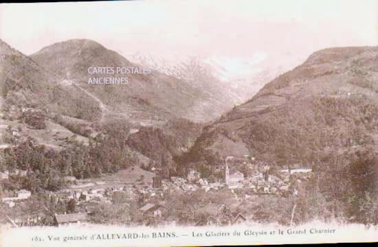 Cartes postales anciennes > CARTES POSTALES > carte postale ancienne > cartes-postales-ancienne.com Auvergne rhone alpes Isere Allevard