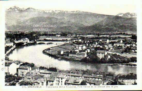 Cartes postales anciennes > CARTES POSTALES > carte postale ancienne > cartes-postales-ancienne.com Auvergne rhone alpes Isere Grenoble