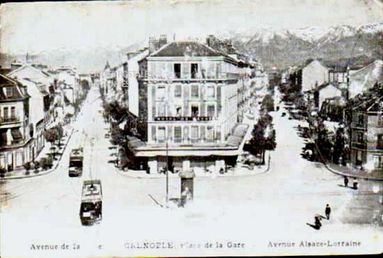 Cartes postales anciennes > CARTES POSTALES > carte postale ancienne > cartes-postales-ancienne.com Auvergne rhone alpes Isere Grenoble