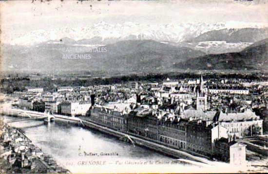 Cartes postales anciennes > CARTES POSTALES > carte postale ancienne > cartes-postales-ancienne.com Auvergne rhone alpes Isere Grenoble