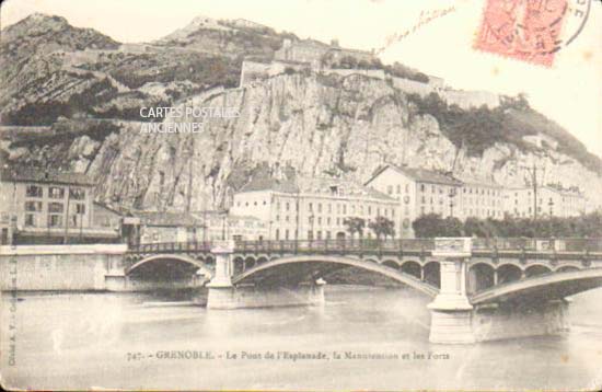 Cartes postales anciennes > CARTES POSTALES > carte postale ancienne > cartes-postales-ancienne.com Auvergne rhone alpes Isere Grenoble