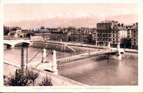 Cartes postales anciennes > CARTES POSTALES > carte postale ancienne > cartes-postales-ancienne.com Auvergne rhone alpes Isere Grenoble