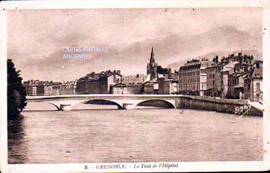 Cartes postales anciennes > CARTES POSTALES > carte postale ancienne > cartes-postales-ancienne.com Auvergne rhone alpes Isere Grenoble