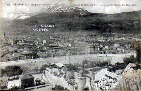 Cartes postales anciennes > CARTES POSTALES > carte postale ancienne > cartes-postales-ancienne.com Auvergne rhone alpes Isere Grenoble