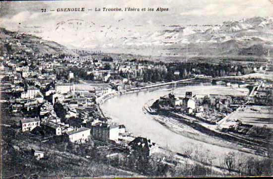 Cartes postales anciennes > CARTES POSTALES > carte postale ancienne > cartes-postales-ancienne.com Auvergne rhone alpes Isere Grenoble