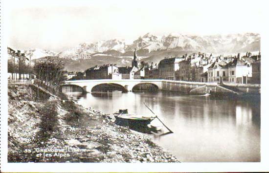 Cartes postales anciennes > CARTES POSTALES > carte postale ancienne > cartes-postales-ancienne.com Auvergne rhone alpes Isere Grenoble