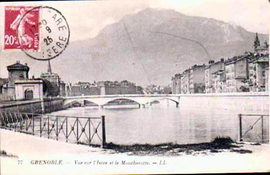 Cartes postales anciennes > CARTES POSTALES > carte postale ancienne > cartes-postales-ancienne.com Auvergne rhone alpes Isere Grenoble