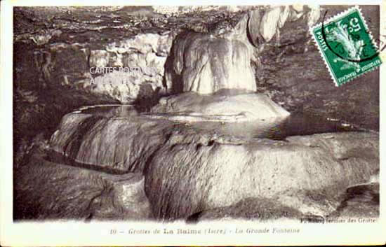 Cartes postales anciennes > CARTES POSTALES > carte postale ancienne > cartes-postales-ancienne.com Auvergne rhone alpes Isere La Balme Les Grottes