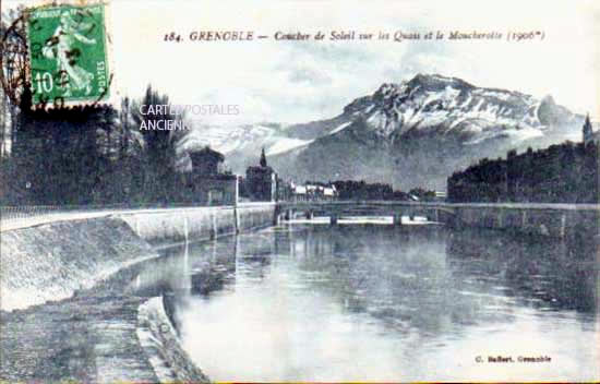 Cartes postales anciennes > CARTES POSTALES > carte postale ancienne > cartes-postales-ancienne.com Auvergne rhone alpes Isere Grenoble