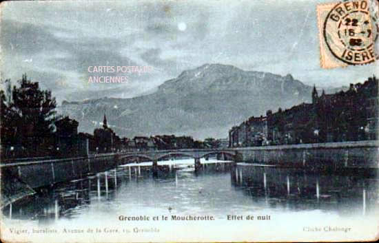 Cartes postales anciennes > CARTES POSTALES > carte postale ancienne > cartes-postales-ancienne.com Auvergne rhone alpes Isere Grenoble