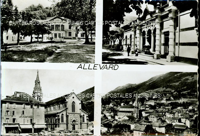 Cartes postales anciennes > CARTES POSTALES > carte postale ancienne > cartes-postales-ancienne.com Auvergne rhone alpes Isere Allevard