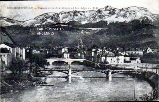 Cartes postales anciennes > CARTES POSTALES > carte postale ancienne > cartes-postales-ancienne.com Auvergne rhone alpes Isere Grenoble