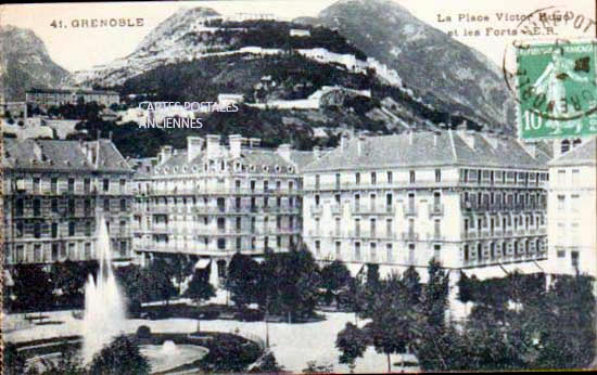 Cartes postales anciennes > CARTES POSTALES > carte postale ancienne > cartes-postales-ancienne.com Auvergne rhone alpes Isere Grenoble