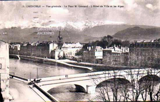 Cartes postales anciennes > CARTES POSTALES > carte postale ancienne > cartes-postales-ancienne.com Auvergne rhone alpes Isere Grenoble