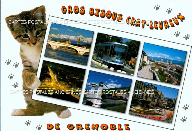 Cartes postales anciennes > CARTES POSTALES > carte postale ancienne > cartes-postales-ancienne.com Auvergne rhone alpes Isere Grenoble