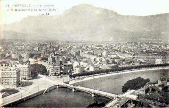 Cartes postales anciennes > CARTES POSTALES > carte postale ancienne > cartes-postales-ancienne.com Auvergne rhone alpes Isere Grenoble