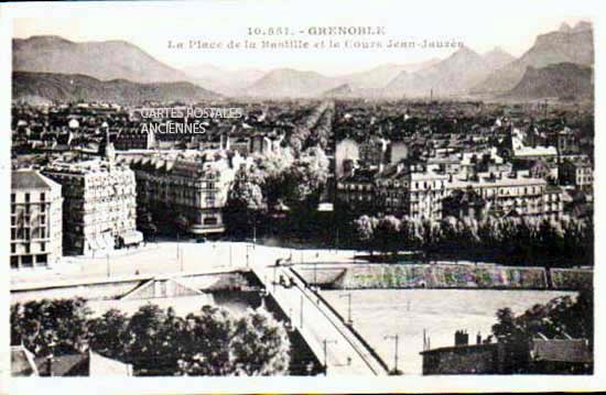 Cartes postales anciennes > CARTES POSTALES > carte postale ancienne > cartes-postales-ancienne.com Auvergne rhone alpes Isere Grenoble