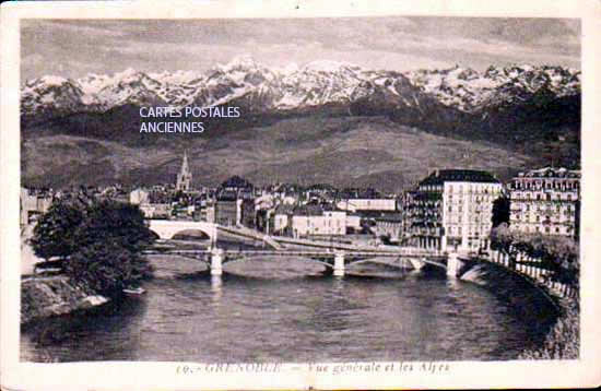 Cartes postales anciennes > CARTES POSTALES > carte postale ancienne > cartes-postales-ancienne.com Auvergne rhone alpes Isere Grenoble