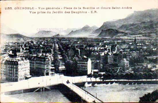 Cartes postales anciennes > CARTES POSTALES > carte postale ancienne > cartes-postales-ancienne.com Auvergne rhone alpes Isere Grenoble