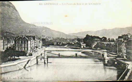 Cartes postales anciennes > CARTES POSTALES > carte postale ancienne > cartes-postales-ancienne.com Auvergne rhone alpes Isere Grenoble