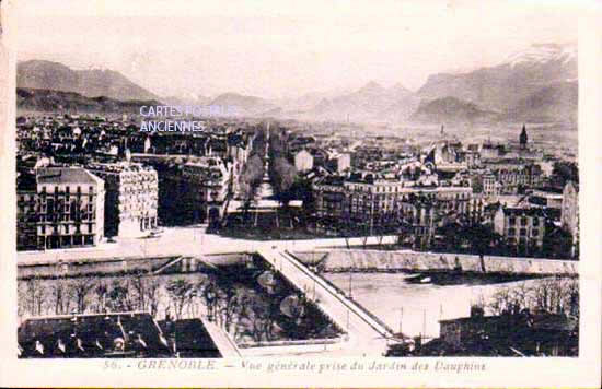 Cartes postales anciennes > CARTES POSTALES > carte postale ancienne > cartes-postales-ancienne.com Auvergne rhone alpes Isere Grenoble