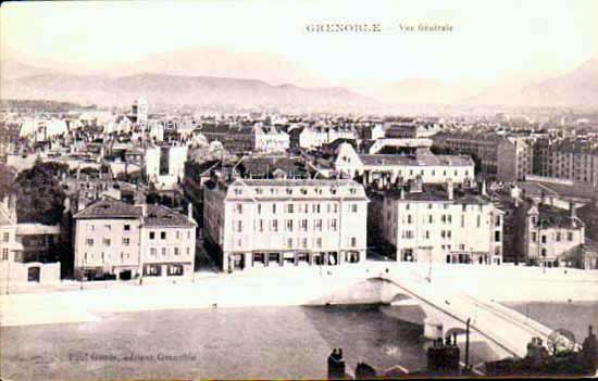 Cartes postales anciennes > CARTES POSTALES > carte postale ancienne > cartes-postales-ancienne.com Auvergne rhone alpes Isere Grenoble