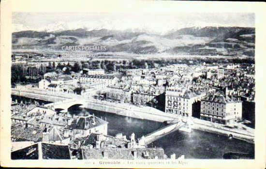 Cartes postales anciennes > CARTES POSTALES > carte postale ancienne > cartes-postales-ancienne.com Auvergne rhone alpes Isere Grenoble