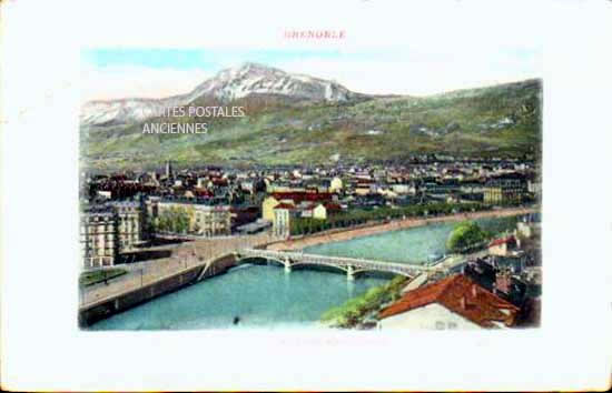 Cartes postales anciennes > CARTES POSTALES > carte postale ancienne > cartes-postales-ancienne.com Auvergne rhone alpes Isere Grenoble