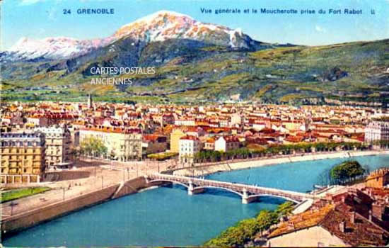 Cartes postales anciennes > CARTES POSTALES > carte postale ancienne > cartes-postales-ancienne.com Auvergne rhone alpes Isere Grenoble