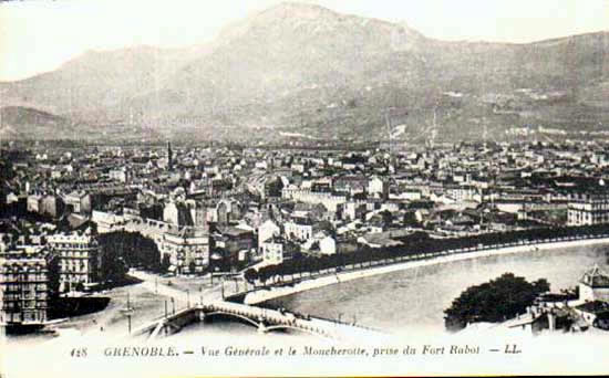 Cartes postales anciennes > CARTES POSTALES > carte postale ancienne > cartes-postales-ancienne.com Auvergne rhone alpes Isere Grenoble