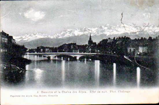 Cartes postales anciennes > CARTES POSTALES > carte postale ancienne > cartes-postales-ancienne.com Auvergne rhone alpes Isere Grenoble