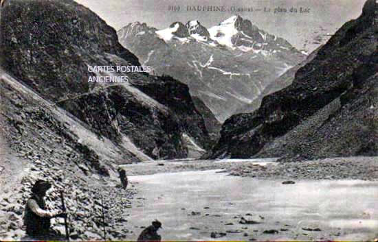 Cartes postales anciennes > CARTES POSTALES > carte postale ancienne > cartes-postales-ancienne.com Auvergne rhone alpes Isere Le Bourg D Oisans