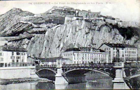 Cartes postales anciennes > CARTES POSTALES > carte postale ancienne > cartes-postales-ancienne.com Auvergne rhone alpes Isere Grenoble