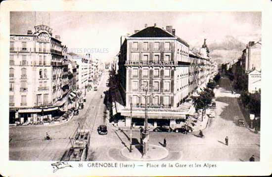 Cartes postales anciennes > CARTES POSTALES > carte postale ancienne > cartes-postales-ancienne.com Auvergne rhone alpes Isere Grenoble