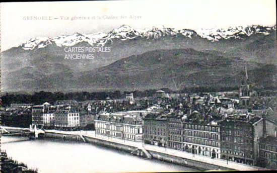 Cartes postales anciennes > CARTES POSTALES > carte postale ancienne > cartes-postales-ancienne.com Auvergne rhone alpes Isere Grenoble