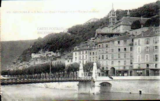 Cartes postales anciennes > CARTES POSTALES > carte postale ancienne > cartes-postales-ancienne.com Auvergne rhone alpes Isere Grenoble