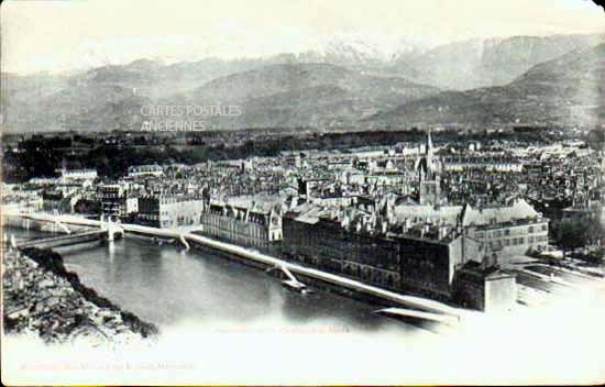 Cartes postales anciennes > CARTES POSTALES > carte postale ancienne > cartes-postales-ancienne.com Auvergne rhone alpes Isere Grenoble