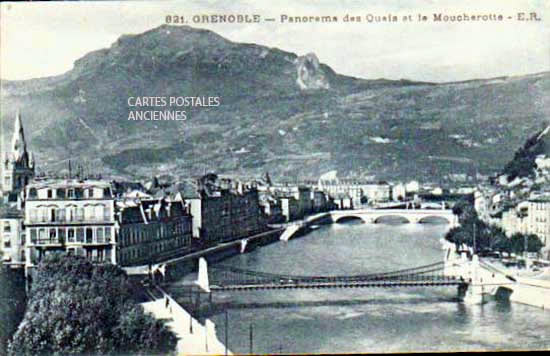 Cartes postales anciennes > CARTES POSTALES > carte postale ancienne > cartes-postales-ancienne.com Auvergne rhone alpes Isere Grenoble