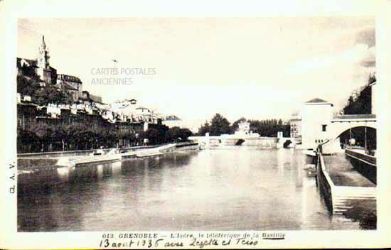 Cartes postales anciennes > CARTES POSTALES > carte postale ancienne > cartes-postales-ancienne.com Auvergne rhone alpes Isere Grenoble