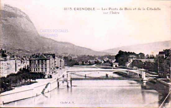 Cartes postales anciennes > CARTES POSTALES > carte postale ancienne > cartes-postales-ancienne.com Auvergne rhone alpes Isere Grenoble